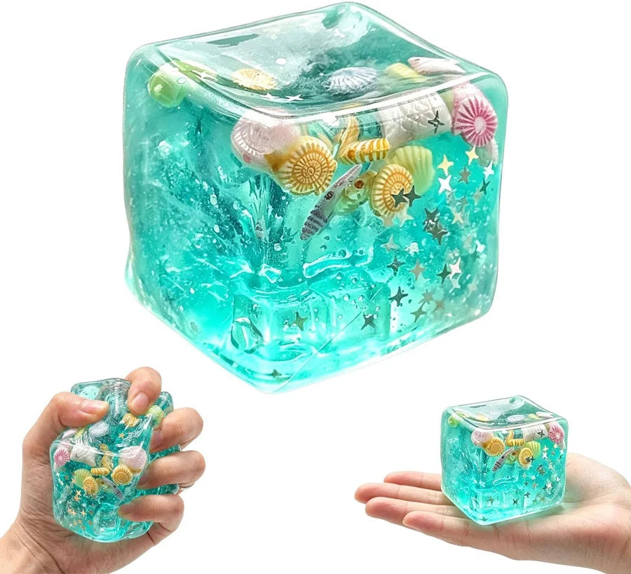 Toy - Squish Mania - Coastal Cube