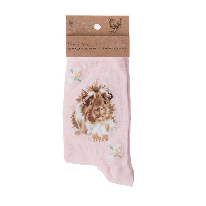 Wrendale Designs - Socks - Guinea Pig