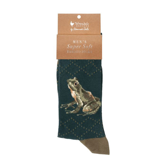 Wrendale Designs - Men's Socks - The Happy Frog
