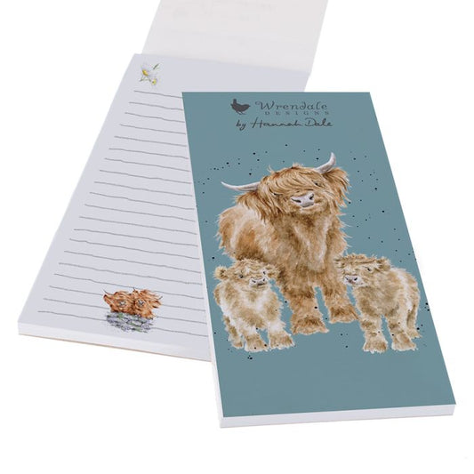 Wrendal Designs - Shopping Pad - Highland Cow