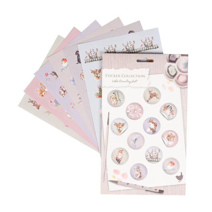 Wrendale Designs - Sticker Collection - The Country Set