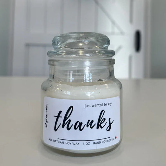 Soy Harvest Candles - Moments Collection - Thanks