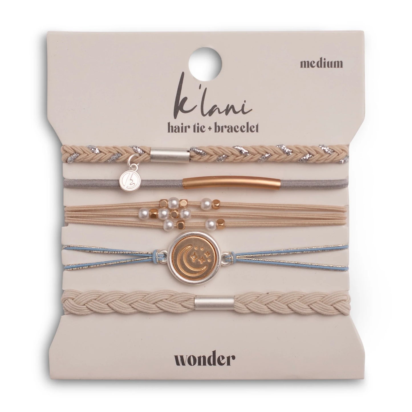 K'Lani Hair Tie & Bracelet - Wonder