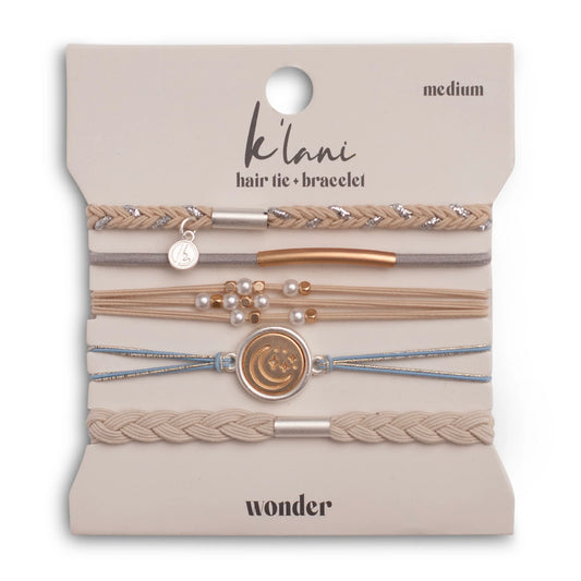 K'Lani Hair Tie & Bracelet - Wonder