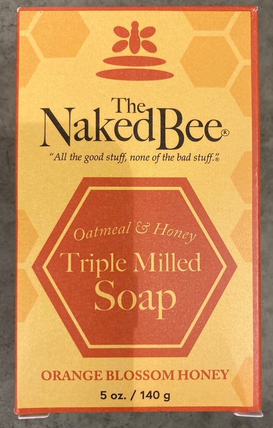 Naked Bee - Triple Milled Soap Bar - Oatmeal & Honey