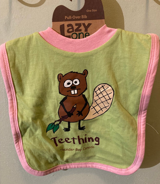 Baby - Bib - Thunder Bay, Canada - "Teething"