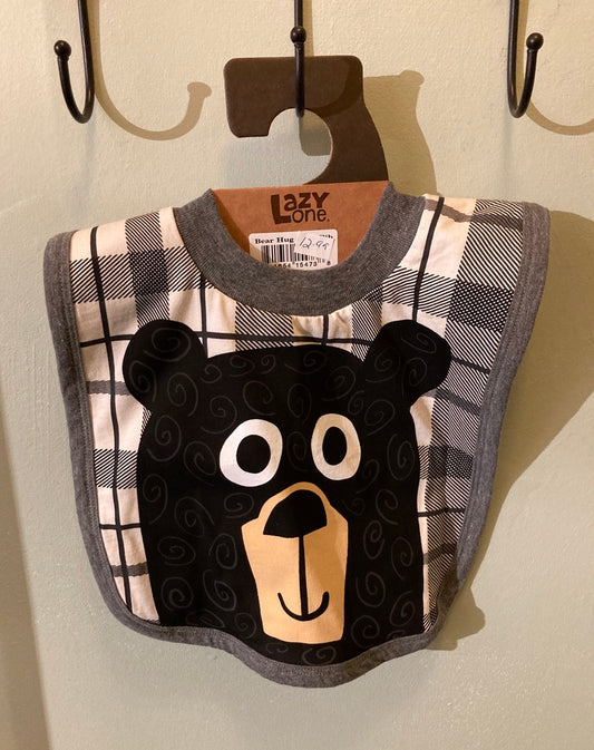 Baby - Bib - Bear(Grey)