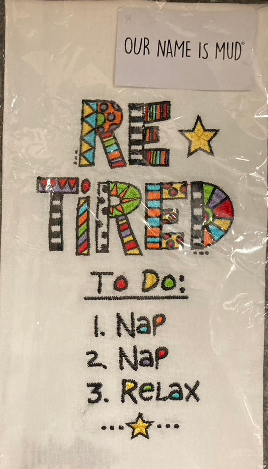 Retirement - Tea Towel - To Do List