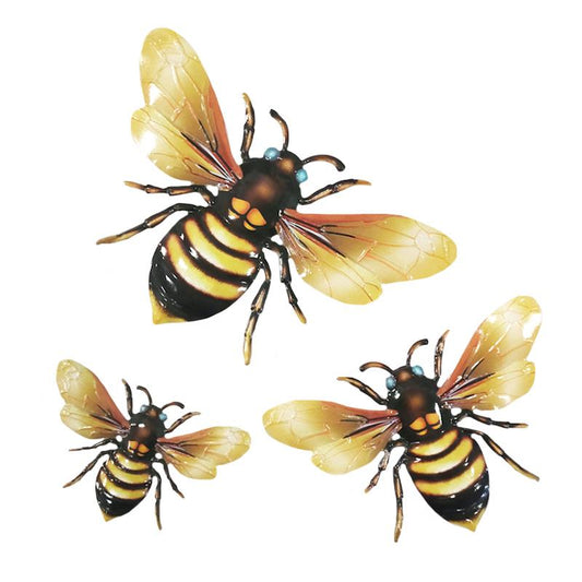 Garden - Bee Metal Wall Art