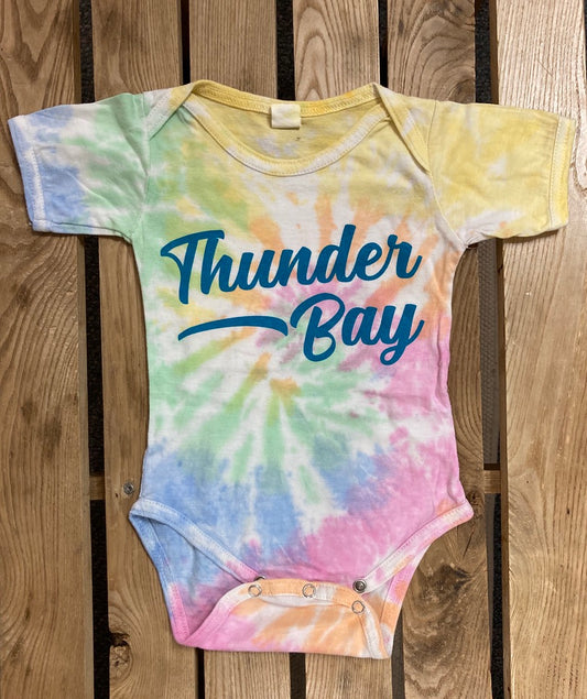 Baby - Creeper - Thunder Bay - Pastel Tie Dye