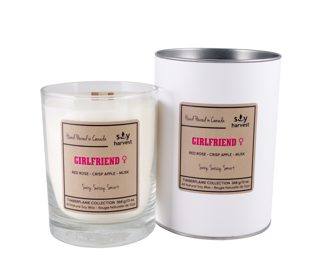 Soy Harvest Candles - Timberflame - Girlfriend