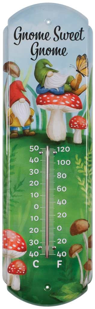 Garden - Thermometer - Gnome Sweet Snome