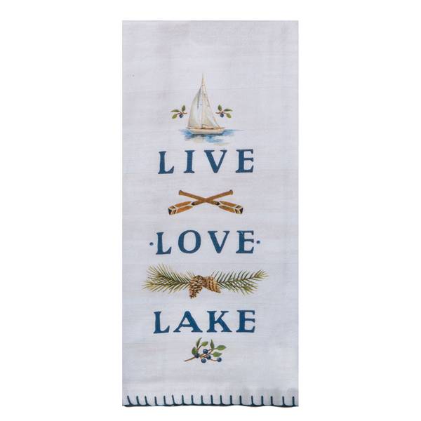 Tea Towel - Live, Love Lake