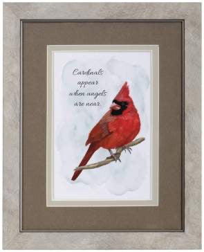 Garden - Framed Cardinal
