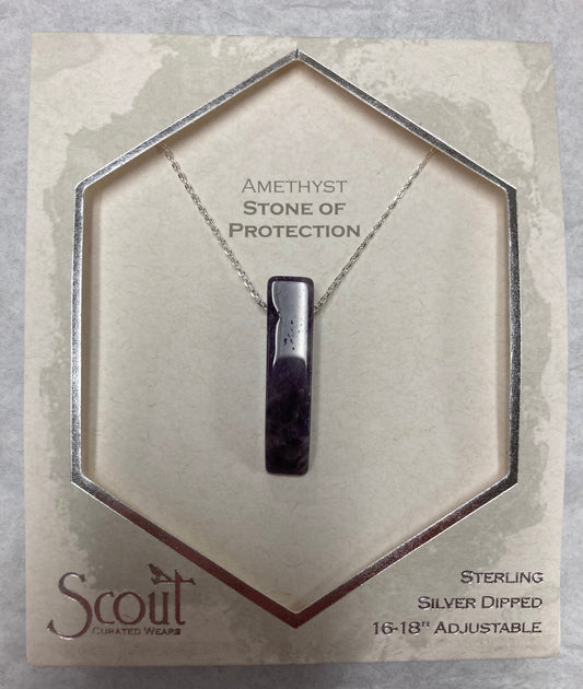 Scout Curated Wears - Amethyst Necklace