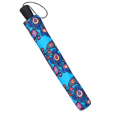 Oscardo - Norval Morrisseau - Collapsible Umbrella - Flowers and Birds