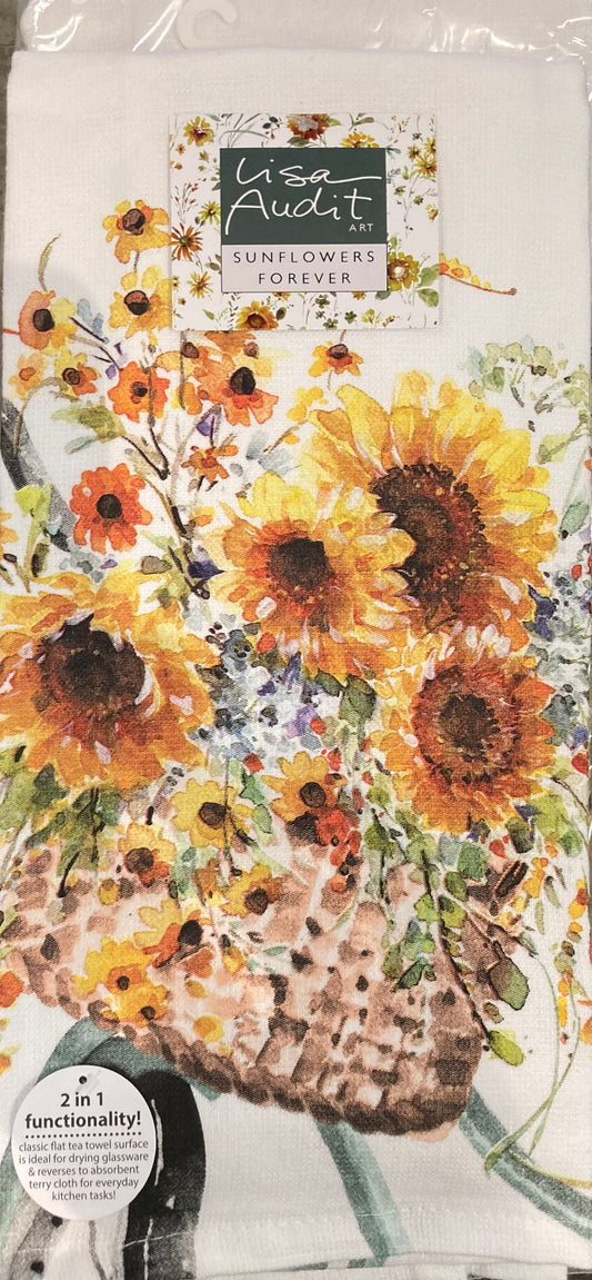 Tea Towel - Sunflowers Forever