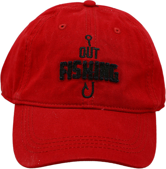 Souvenir - Cap - Out Fishing - Red