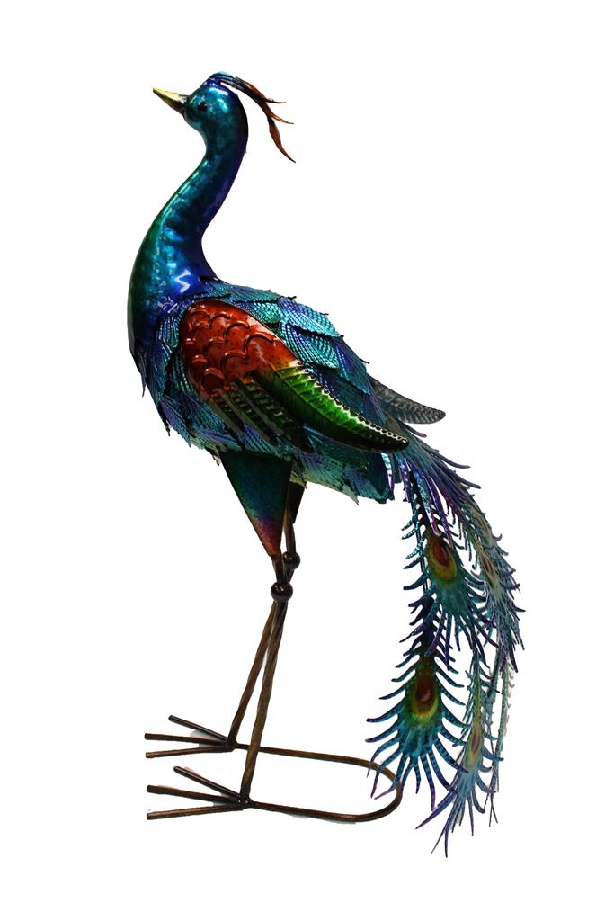 Garden - Metal Peacock