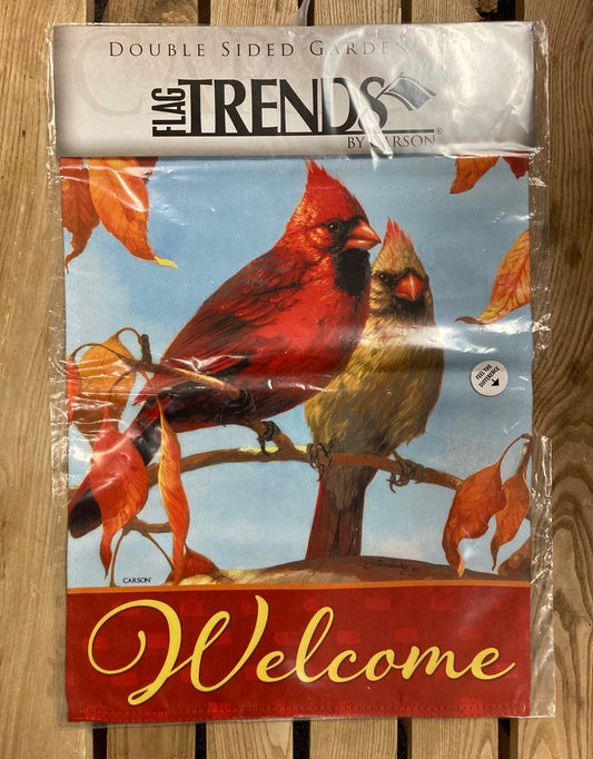 Garden Flag - Birds of fall