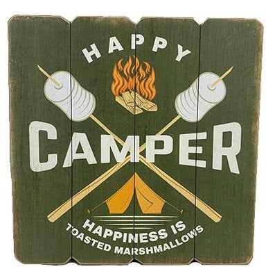 Sign - Happy Camper