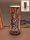 Touch Lamp - Silver/Brown