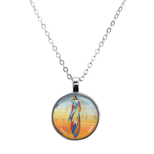 Oscardo - Maxine Noel - Dome Necklace - Not Forgotten