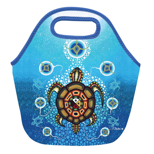 Oscardo - James Jacko - Medicine Turtle - Insulated Lunch Bag