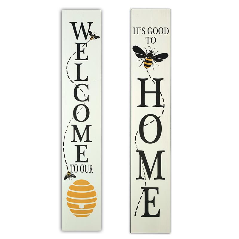 Sign - Reversible Bee Porch Sign
