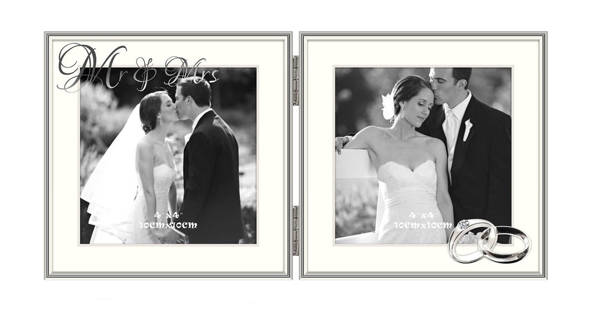 Frame - Mr. & Mrs. With Rings