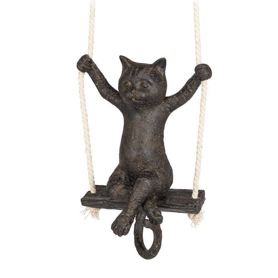 Garden - Swinging Cat