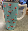 Drinkware - Travel Mug - Pink Flamingos