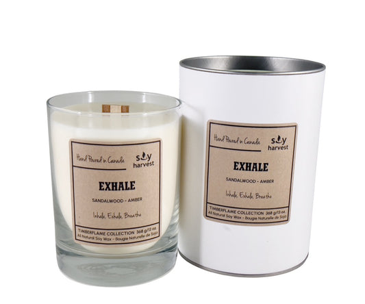 Soy Harvest Candles - Timberflame - Exhale