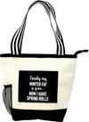 Insulated Canvas Lunch Tote Bag - Finally My Winter Fat...