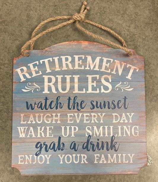 Retirement - Sign