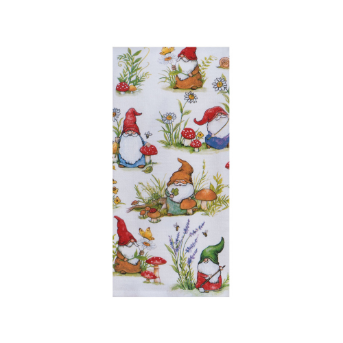 Tea Towel - Garden Gnomes