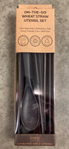 Krumbs Kitchen - Wheat Straw Utensil Set