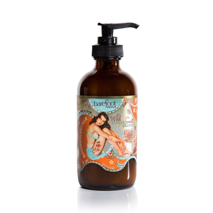 Barefoot Venus - Macadamia Oil Body Cream - Wild Ginger & Sweet Orange