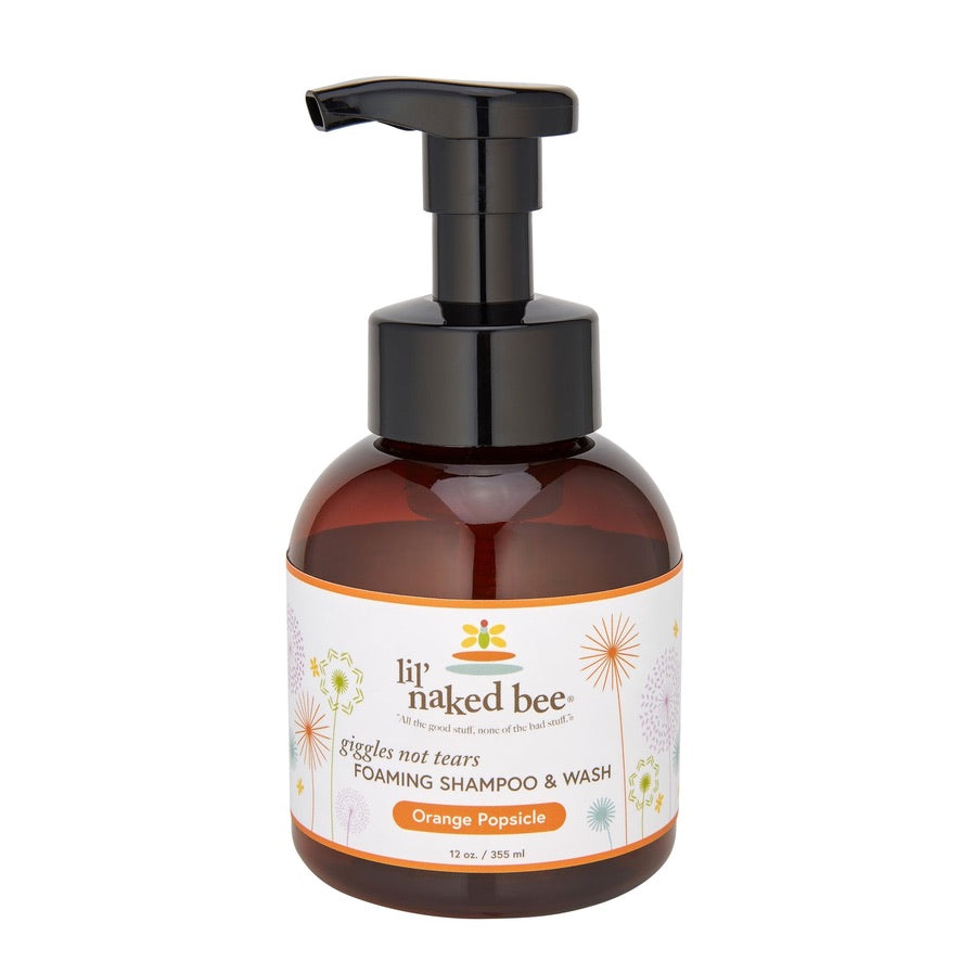 Naked Bee - Lil' Naked Bee - Foaming Shampoo - Orange Popsicle