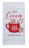 Christmas - Gingerbread & Cocoa Hot Cocoa Dual Purpose Terry Towel