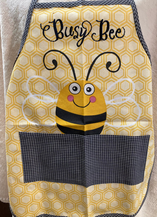 Apron - Child's Apron - Busy Bee