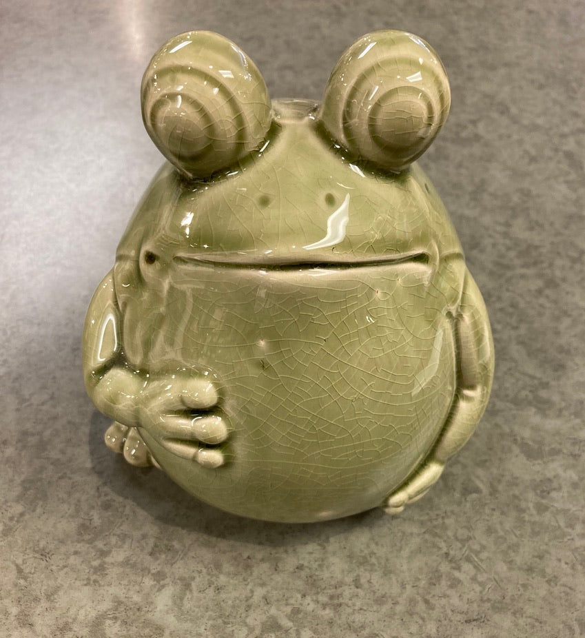 Garden - Chubby Frog Statue