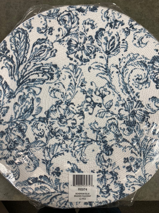 Braided Placemat - Bohemian Blue
