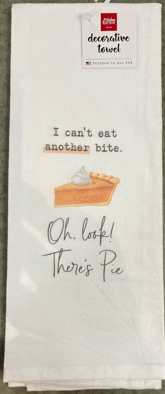 Tea Towel - Oh Look! There's Pie