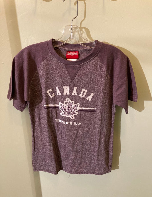 Youth T-Shirt - Thunder Bay, Canada - Burgundy