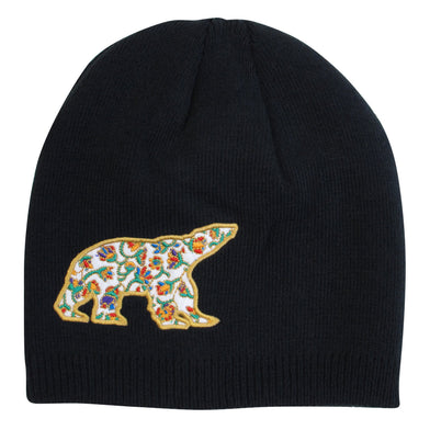 Oscardo - Dawn Oman - Embroidered Knitted Hat - Spring Bear