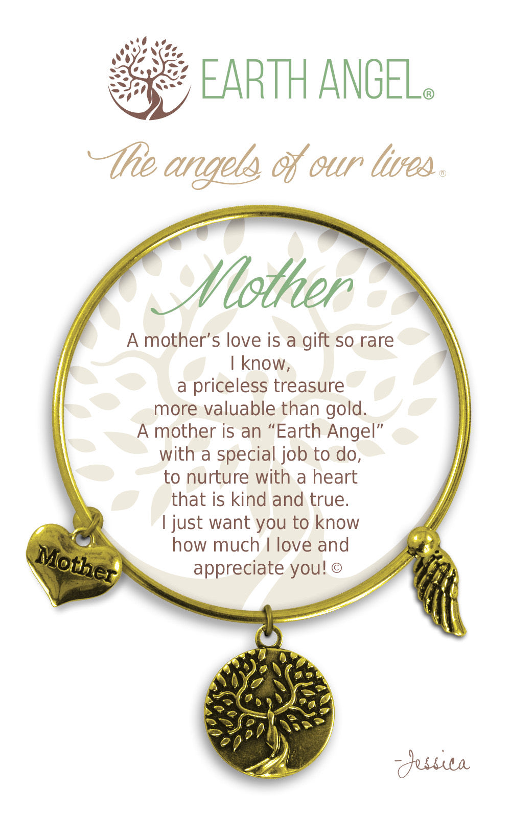 Earth Angel Bracelet - "Mother"