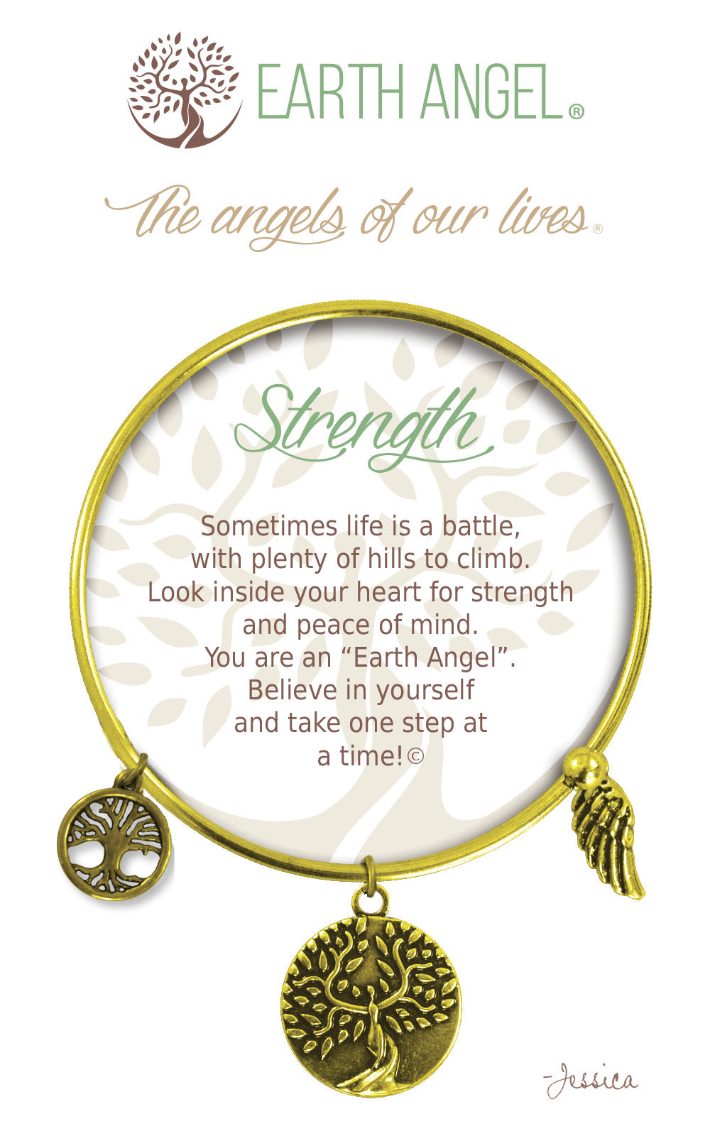 Earth Angel Bracelet - "Strength"