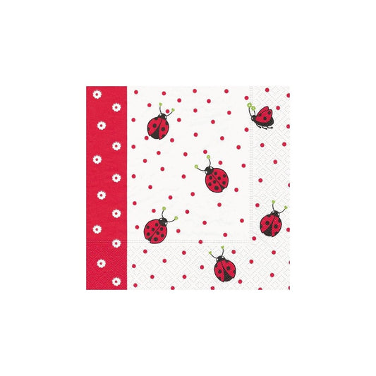 Napkins - Cocktail - Ladybugs & Dots