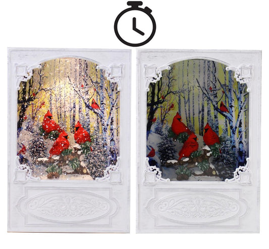 Christmas - Lantern Book with Cardinal